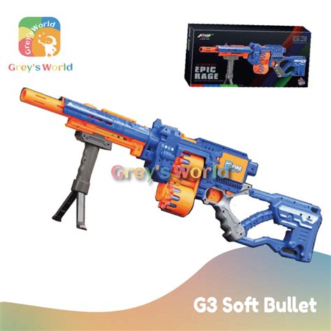 Blaster Electric Nerf Machine gun, softbullet gun, soft .